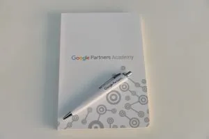 Presentation slide at the Google Analytics masterclass for agencies
