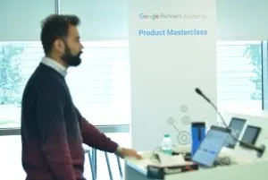 Session on Google Ads and Analytics at Google India