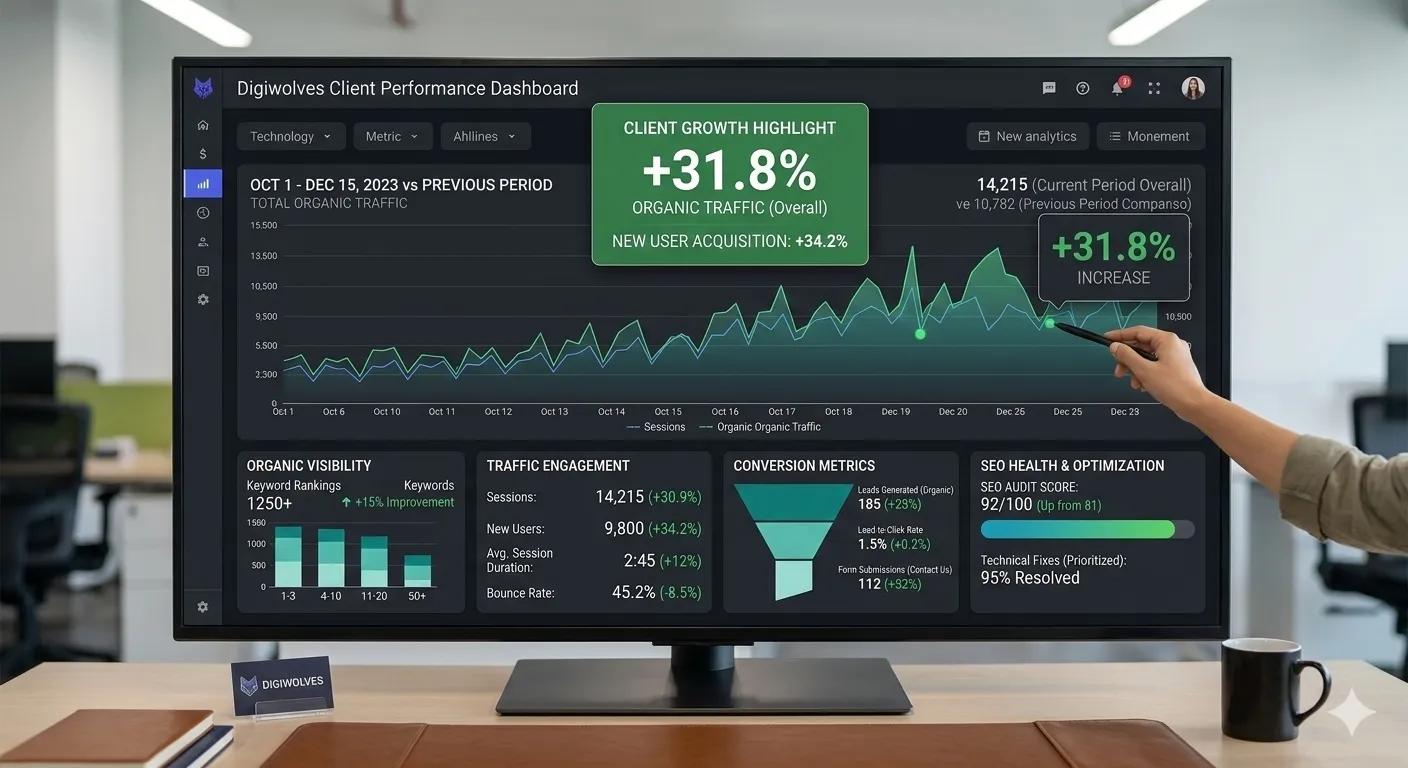 INCREASE IN TRAFFIC BY MORE THAN 30%