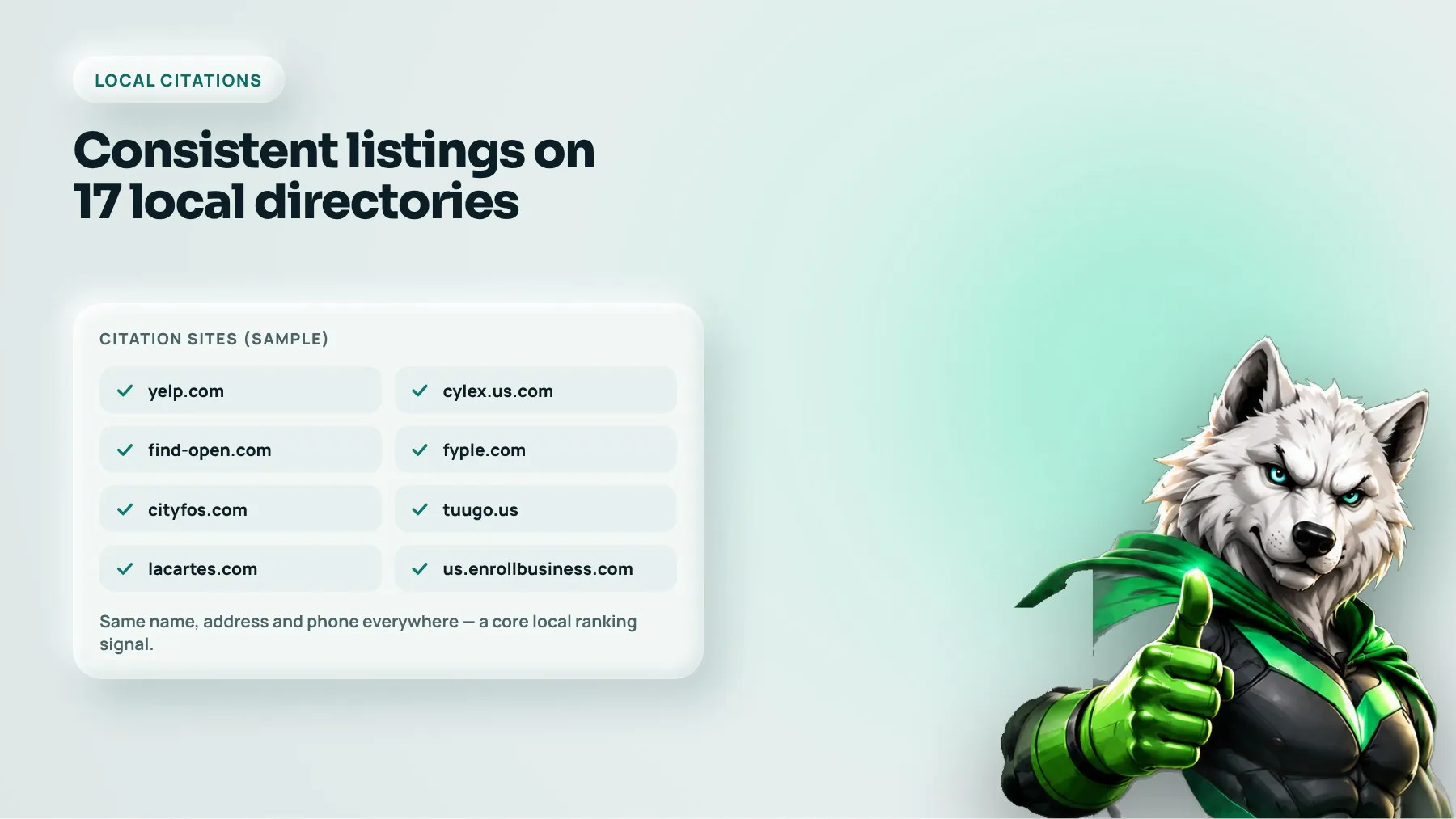 Local citations for Elim A Dent on 17 directories including Yelp, Cylex and Find-Open