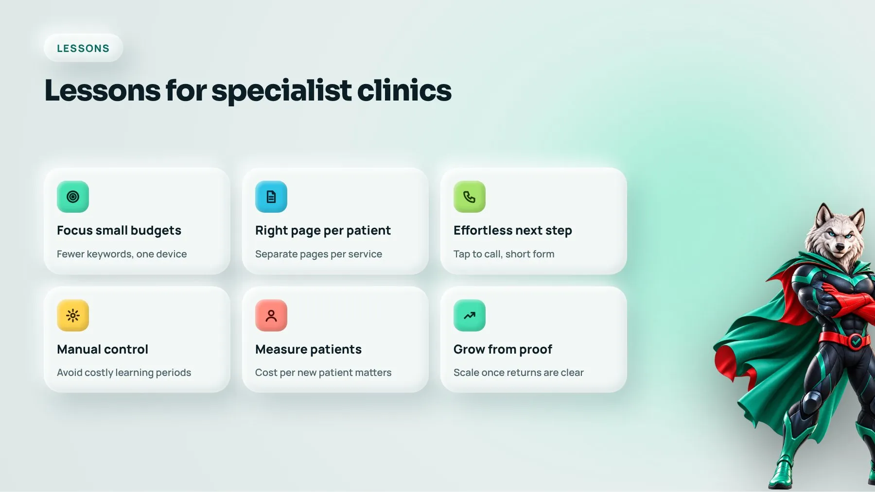 Six Google Ads lessons for podiatrists and specialist clinics running small budgets