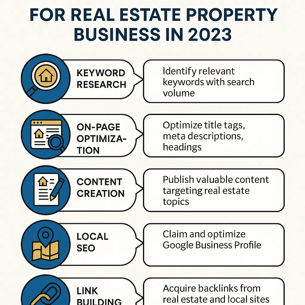 Winning SEO Strategy For Real Estate Property Business in 2023